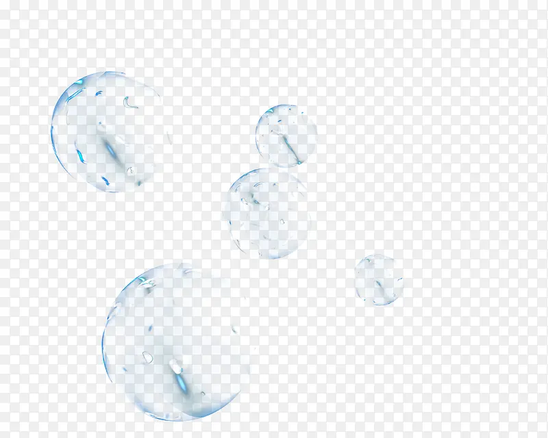 光影特效艺术 唯美蓝色气泡