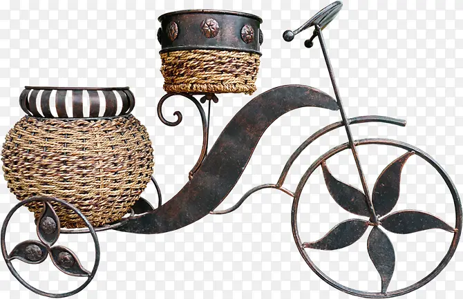 自行车抽象艺术脚踏车装饰