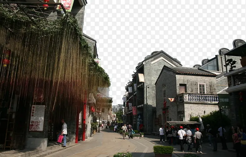 岭南文化街景