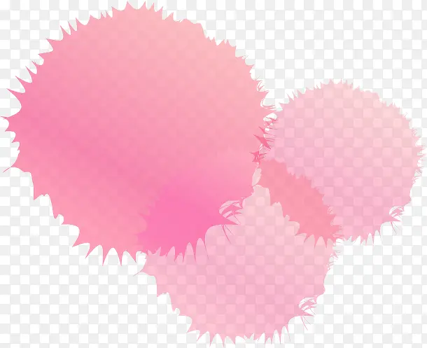 矢量粉色圈圈