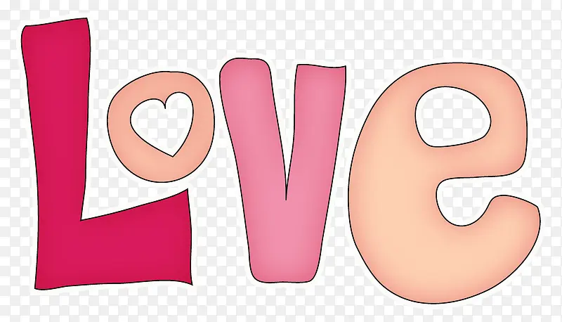 手绘卡通love爱素材免抠PNG图片素材下载_图片编号yxjlpmpx-免抠素材网