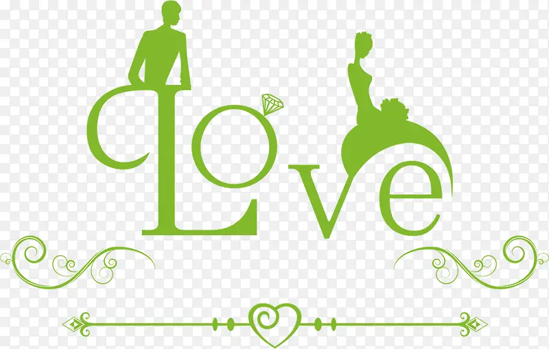 LOVE热带雨林从林浪漫婚礼图片