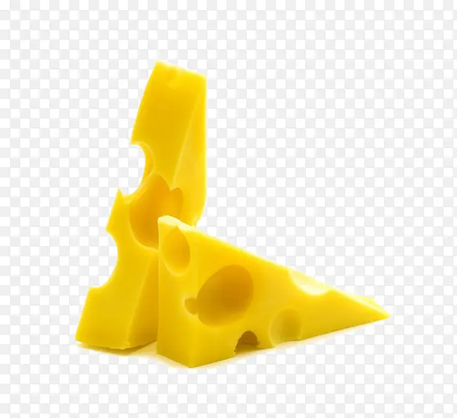 两块黄色奶酪