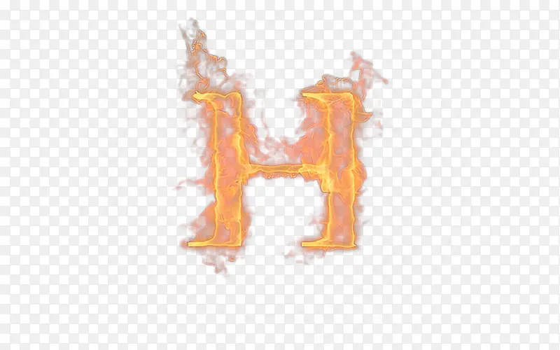 特效字形火
