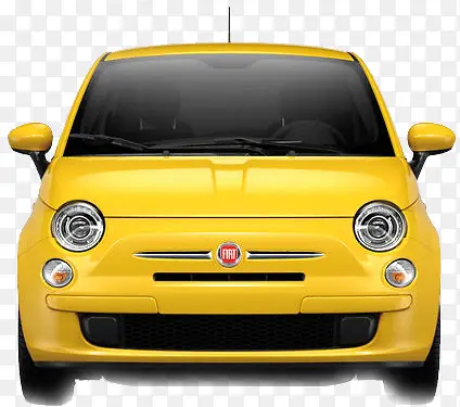 黄色FIAT座驾