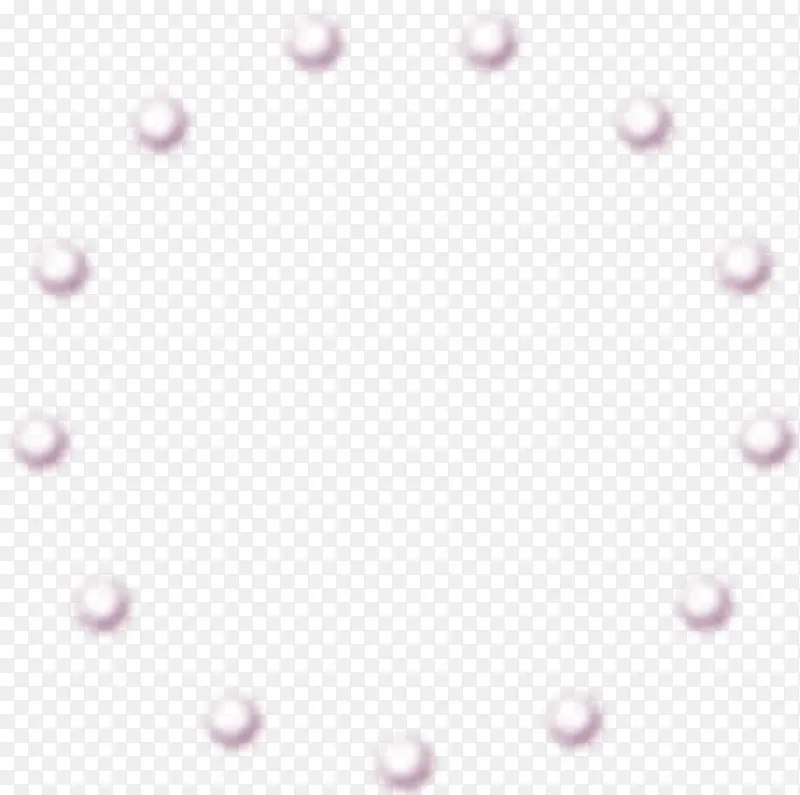 粉色圆形珍珠