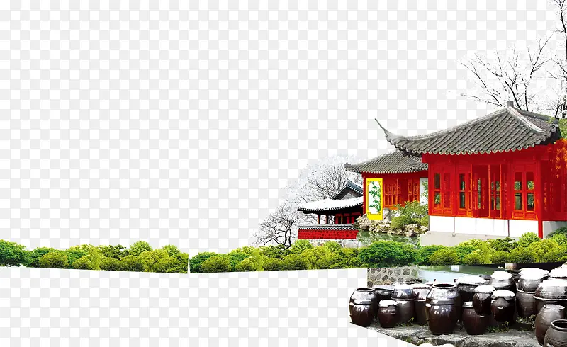 古风建筑PNG图片素材下载_图片编号qrmonbkw-免抠素材网