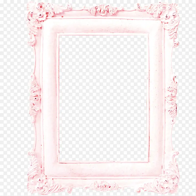 粉色欧美相框