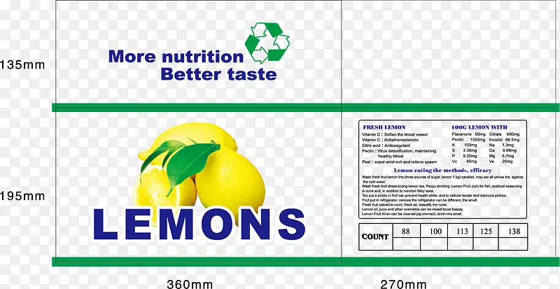 柠檬包装盒