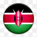国旗肯尼亚国世界标志