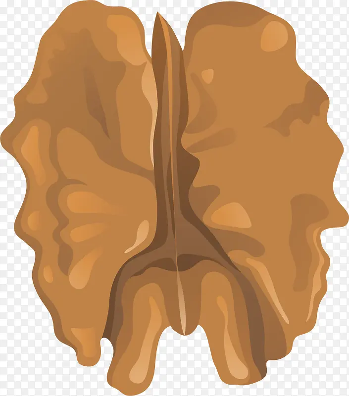 核桃坚果创意核桃图