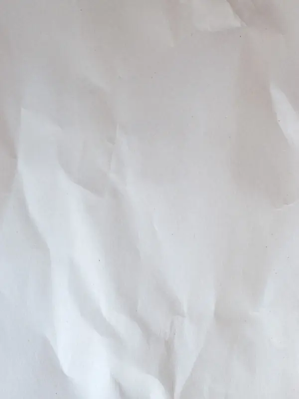 白色皱纸