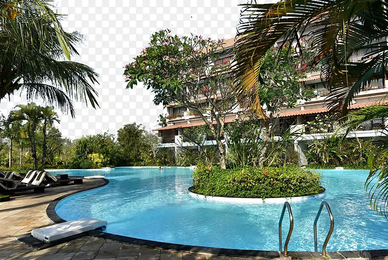 巴厘岛酒店美景图片