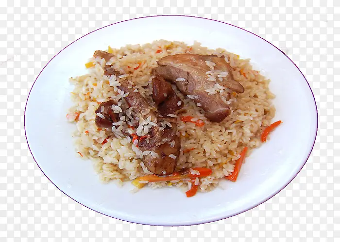 碎肉抓饭
