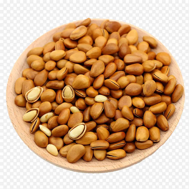 年货坚果开口松子素材