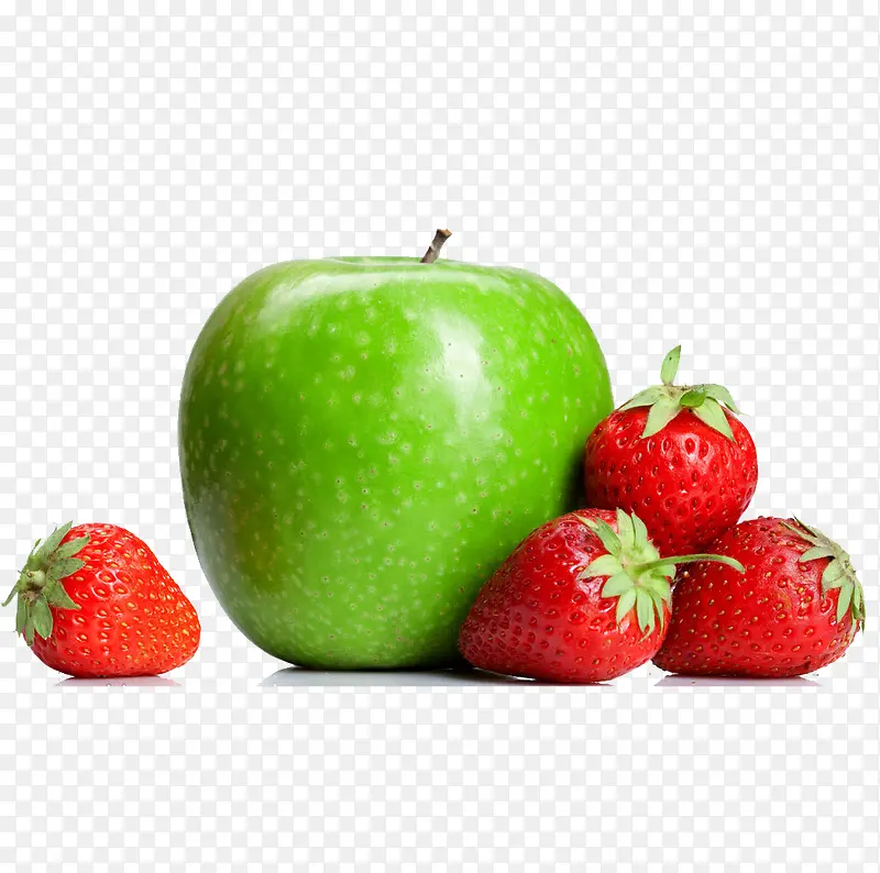 苹果草莓图片素材