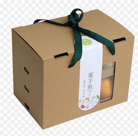 水果土特产定制手提包装纸盒