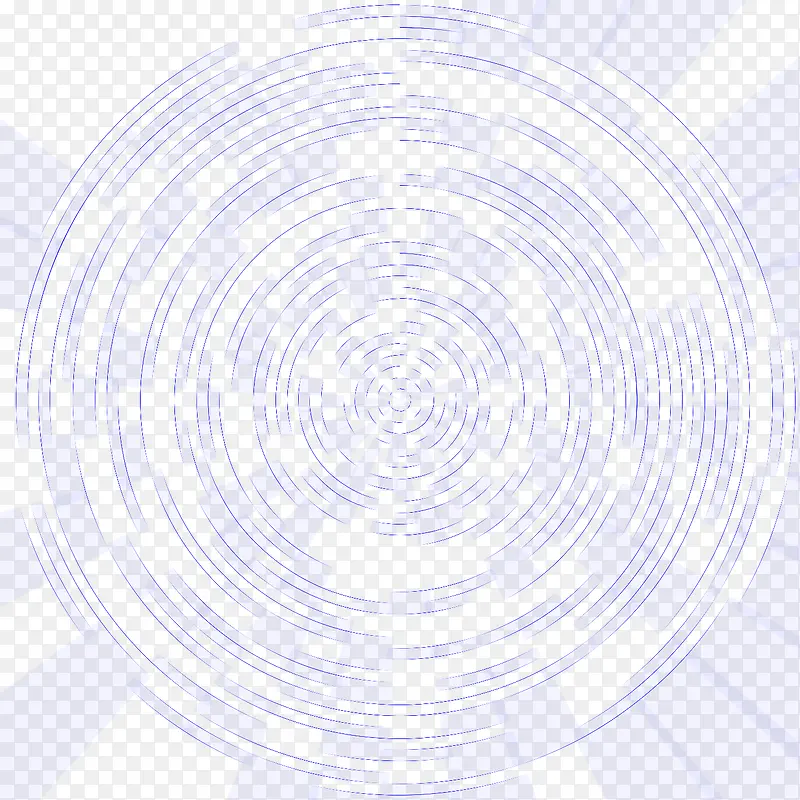淡紫色清新圆圈边框纹理
