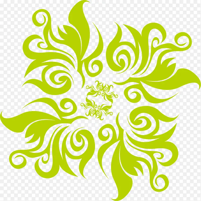 植物纹理矢量图