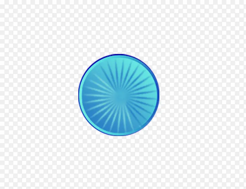 带纹理的淡蓝色立体圆