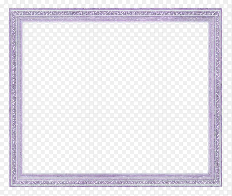 紫色漂亮相框