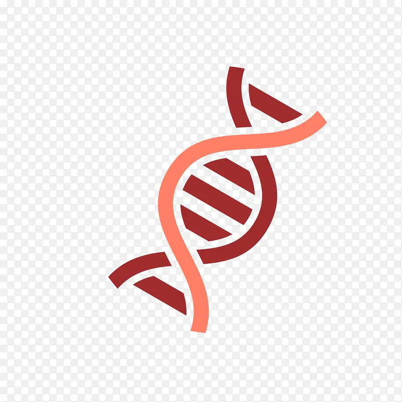 矢量手绘化学DNA
