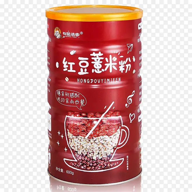 罐装红豆薏米粉PNG