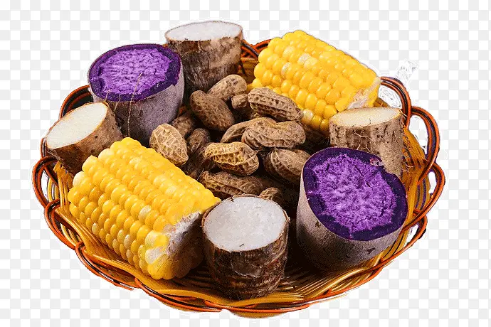 紫薯和玉米的组合