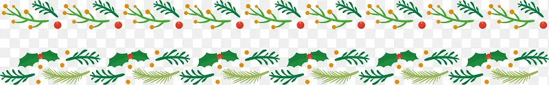 矢量图清新圣诞装饰边框
