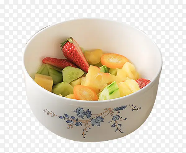 碗里的蔬菜水果