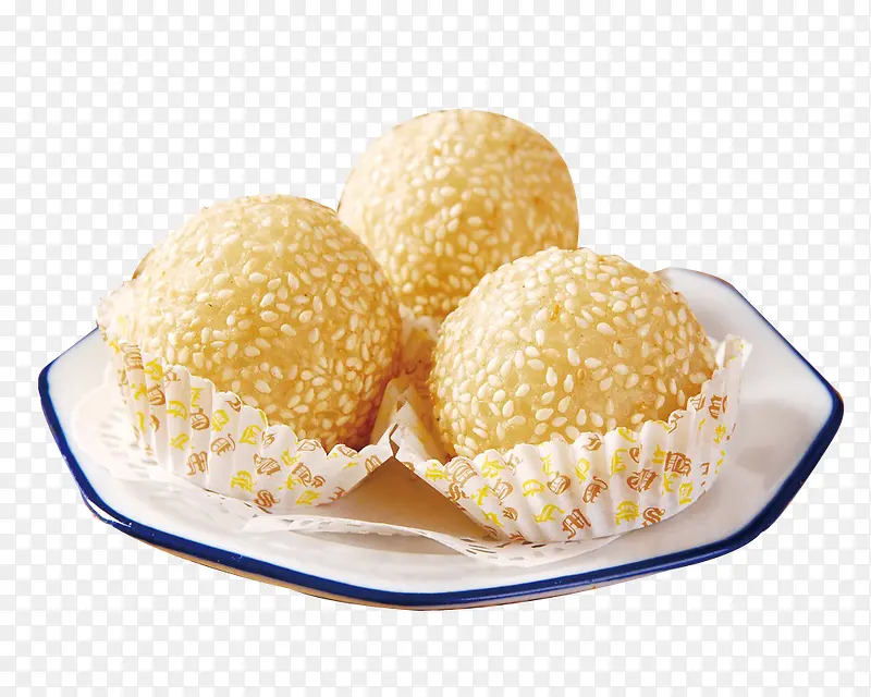产品实物麻球餐饮