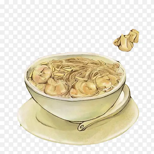 上海大混沌手绘画素材图片
