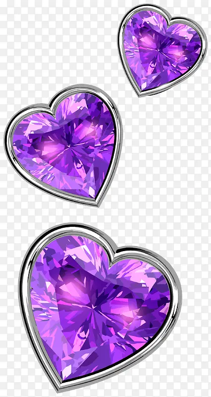 紫色水晶矢量