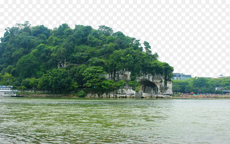 象鼻山海滩摄影