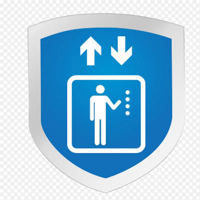 电梯标志上下箭头文明规范
