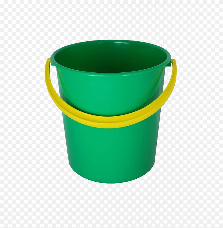 绿色的水桶