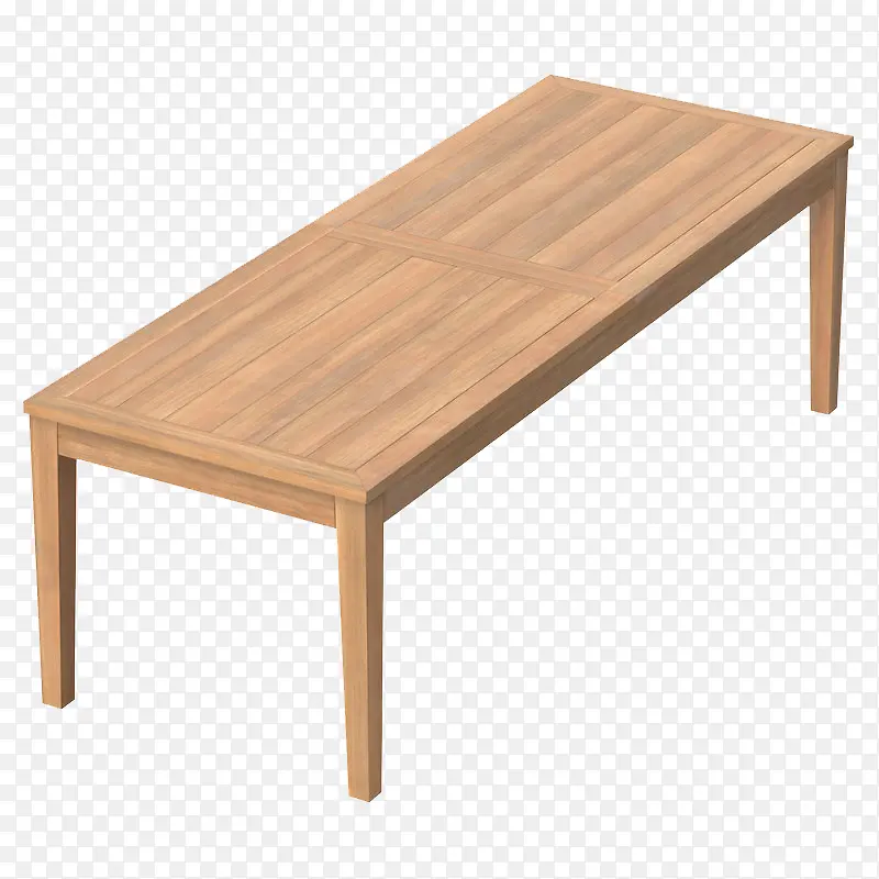 棕色木制沙滩桌子