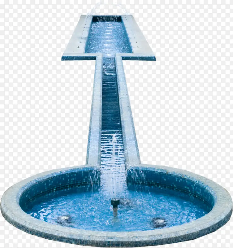 喷泉水池
