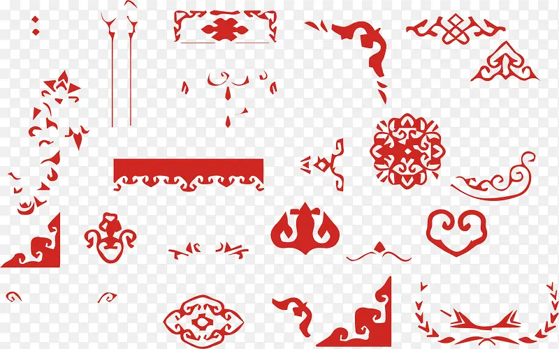 传统花纹矢量素材PNG图片素材下载_图片编号yglabnov-免抠素材网