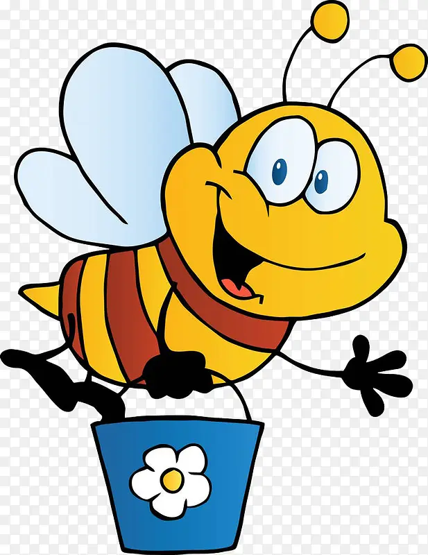 蜜蜂提桶
