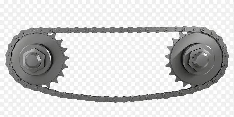 金属齿轮链条