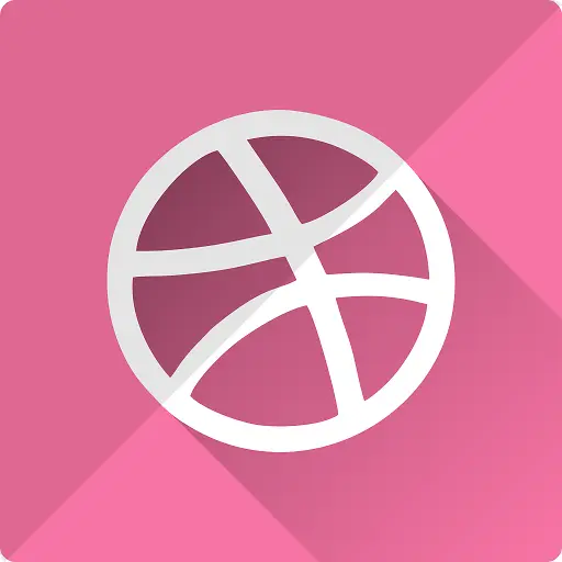 社区设计Dribbble标志媒