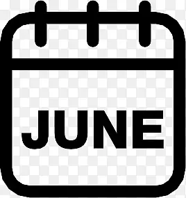 6月Calendar-icons