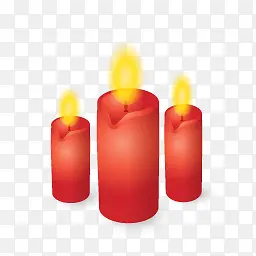 蜡烛蜡烛圣诞节xmas-festives-icons