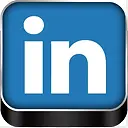 LinkedIn三维社交媒体图标包