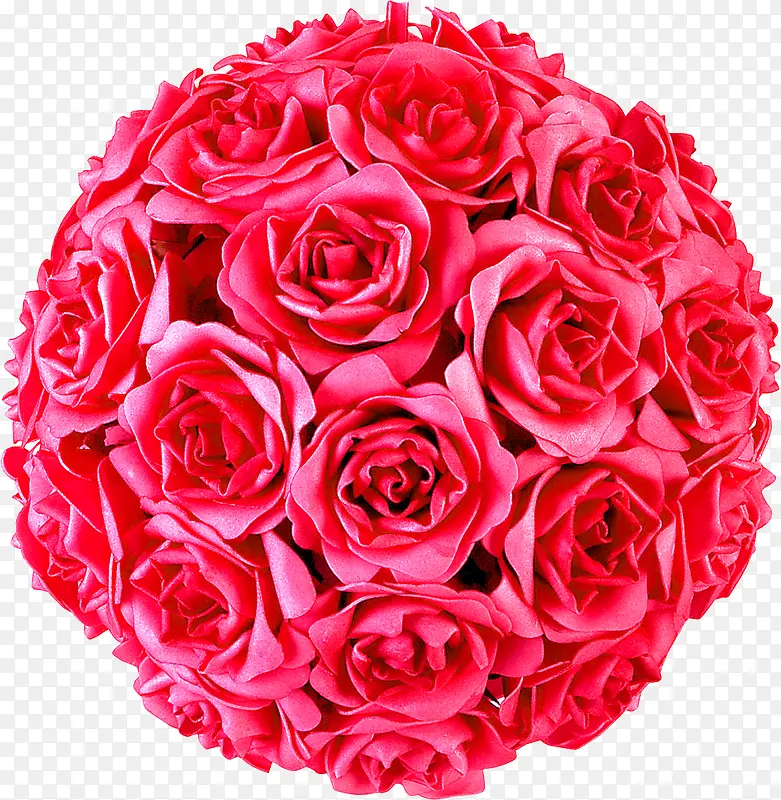 红色喜庆节日花束玫瑰