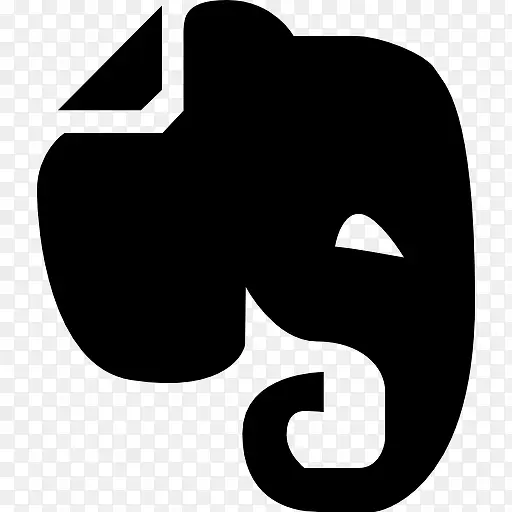 Evernote的大标志图标