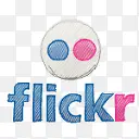 Flickr图标