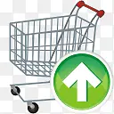 Shopping cart up Icon