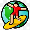 网上冲浪 icon